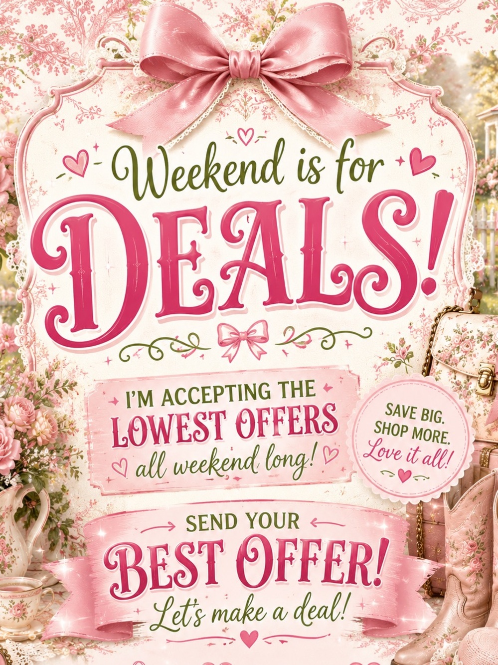 🌹The Weekend Is For Deals, Darlin 😉